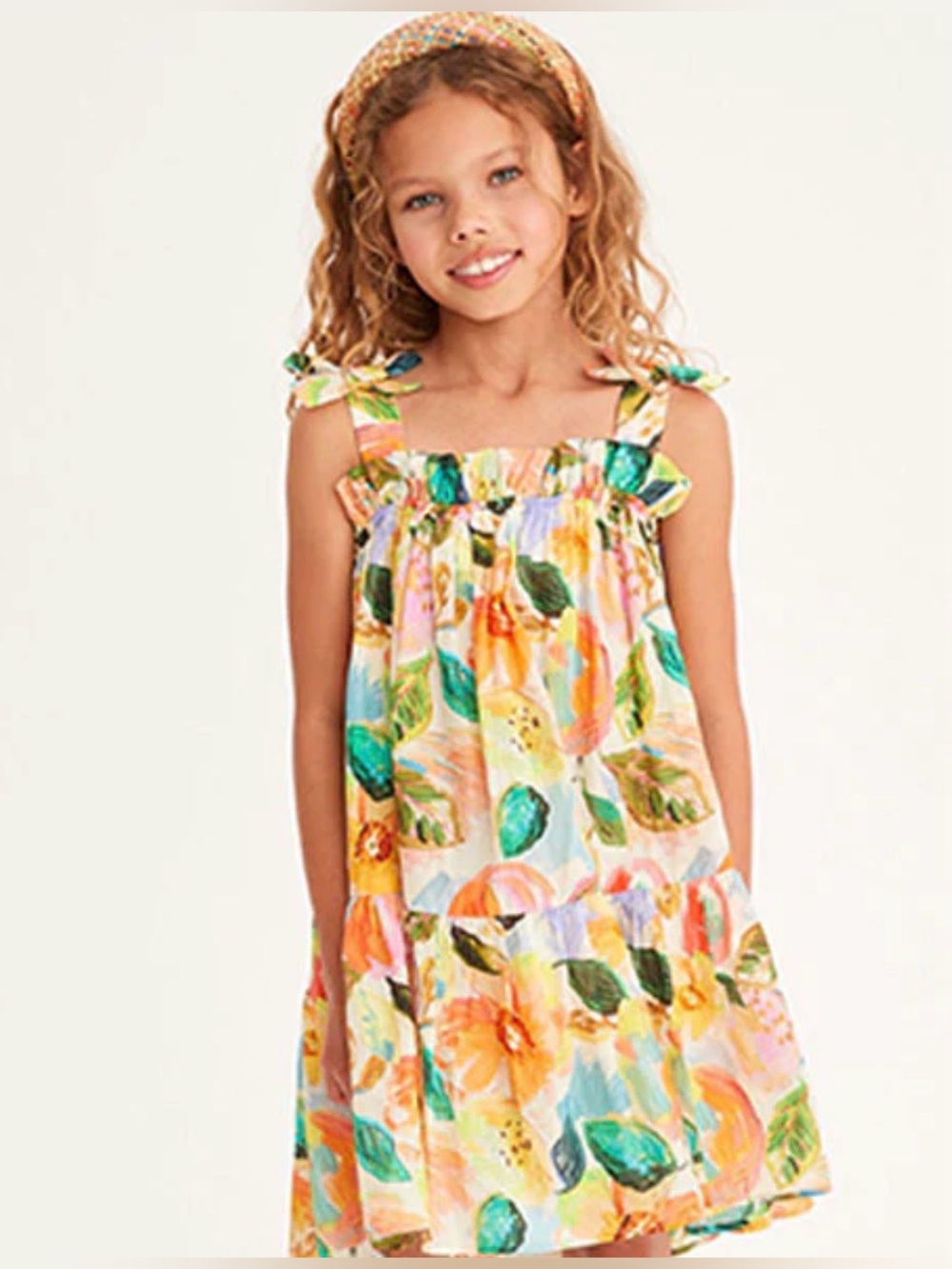 NEXT Bow Strappy Summer Dress - 7